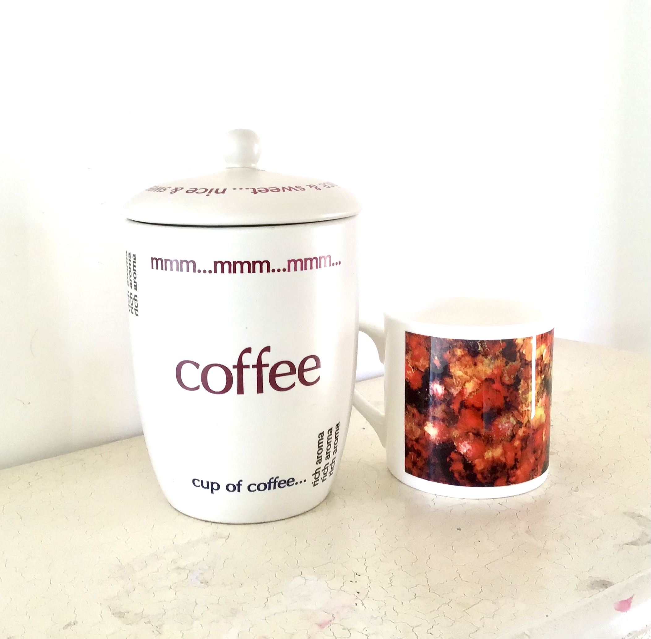 Let Warmth Surround You Ceramic mug